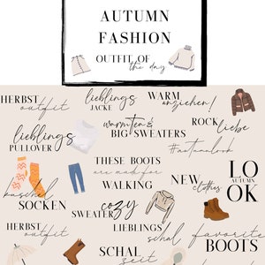 Instagram Story Sticker - Autumn Fashion [autumn, mode, herbst, outfit, fall]
