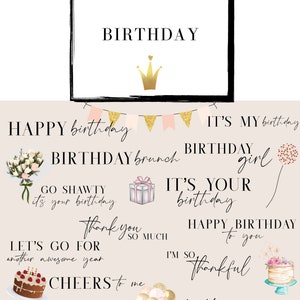 Instagram Story Sticker Birthday Birthday, Party, Birthday Bash image 3