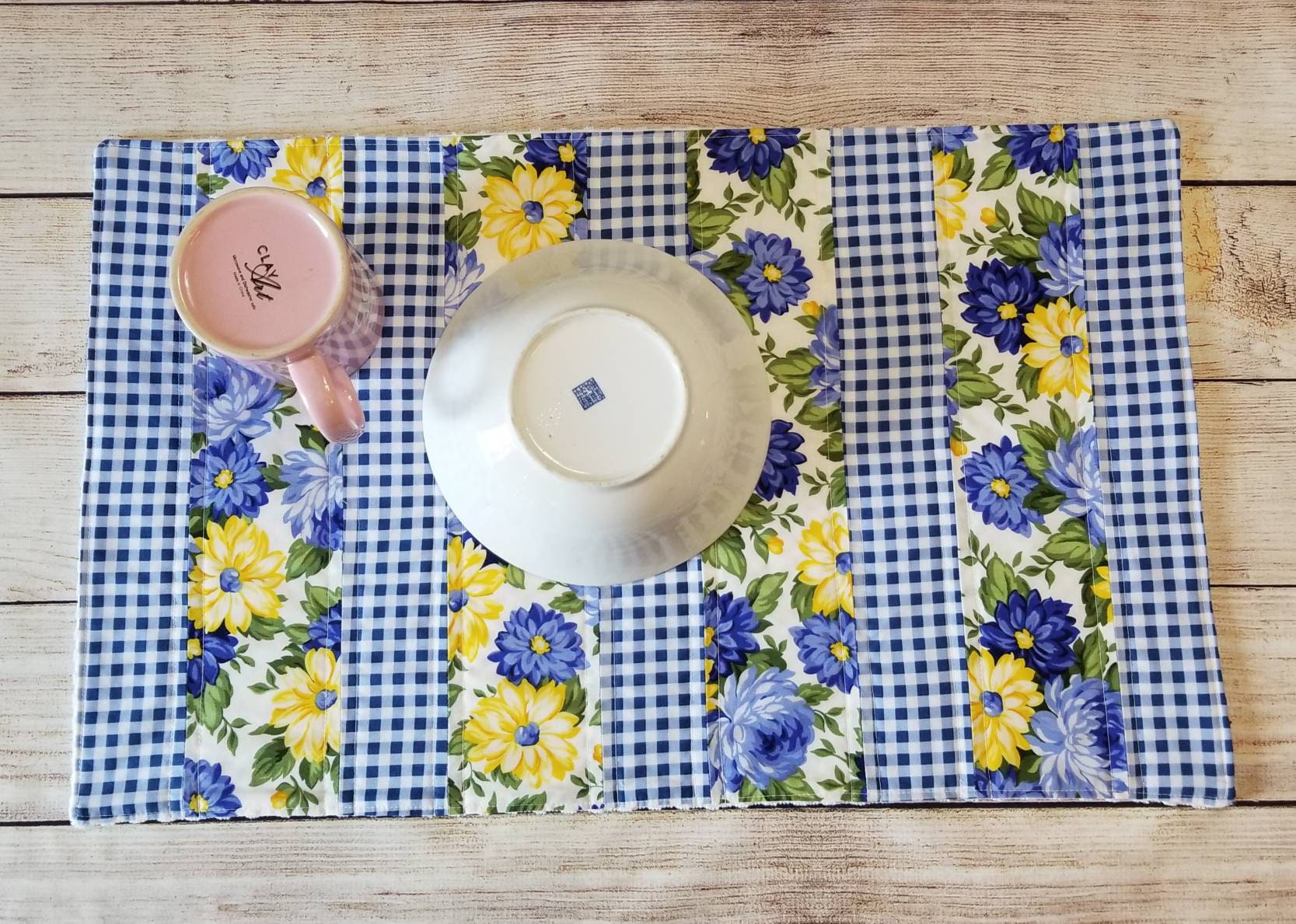 Quilted Dish Mat Sustainable Kitchen Gift Produce Drying Etsy