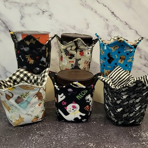 Pint Cozies for Ice Cream, Keeps Hands Warm and Ice Cream Cold, Unique Gift for Dog/Cat Lovers