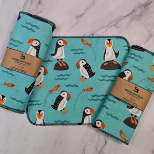 Toalhas de papel reutilizáveis, panos de limpeza domésticos ecológicos, lenços umedecidos sustentáveis para cozinha, presente de inauguração de apartamento novo
