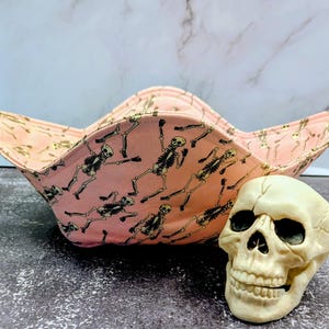 Halloween Treat Bowl, Handmade Gothic Decor Candy Bowl, Unique Halloween Home Accent and Treat Holder, Child-Safe and Stylish