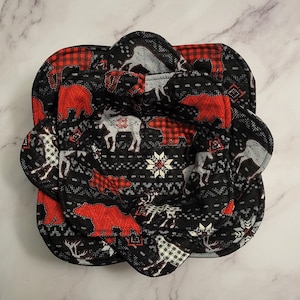 Portaciotole caldo in cotone fatto a mano: adatto al microonde