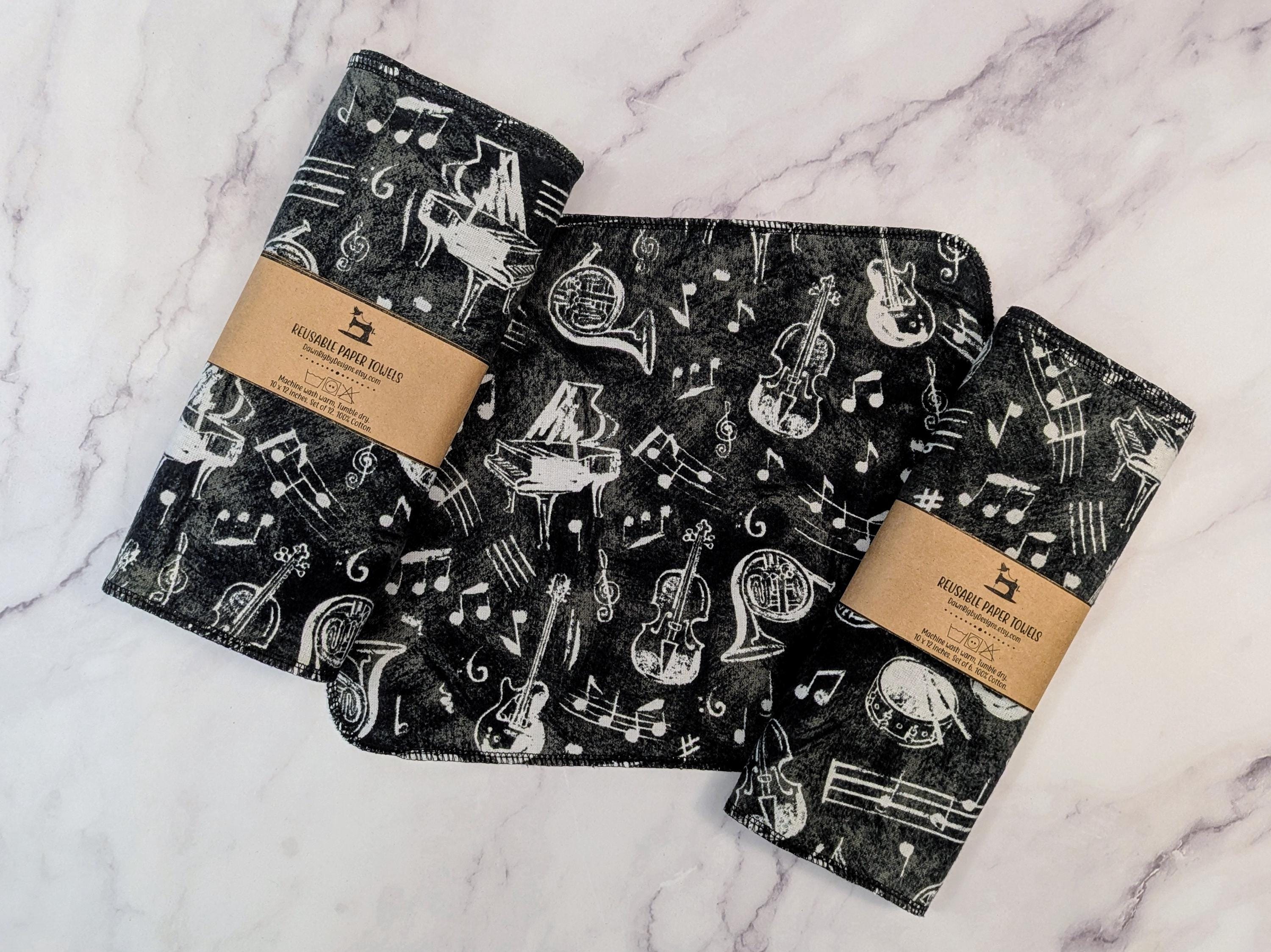 Reusable Paper Towels, Eco-Friendly Household Cleaning Cloths, Sustainable Kitchen Wipes, Housewarming Kitchen Gift