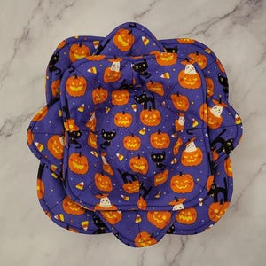 Portaciotole di Halloween: portaciotole caldo in cotone trapuntato