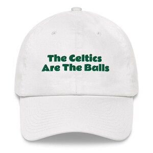 Die Celtics sind die Kugeln Papa Hut Grün Schriftart
