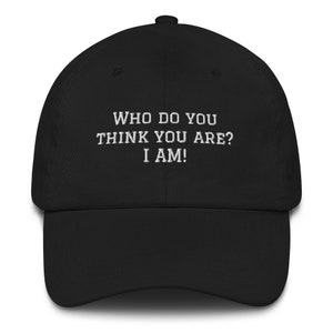 Wer sind Sie wohl? Ich bin! Dad Hat