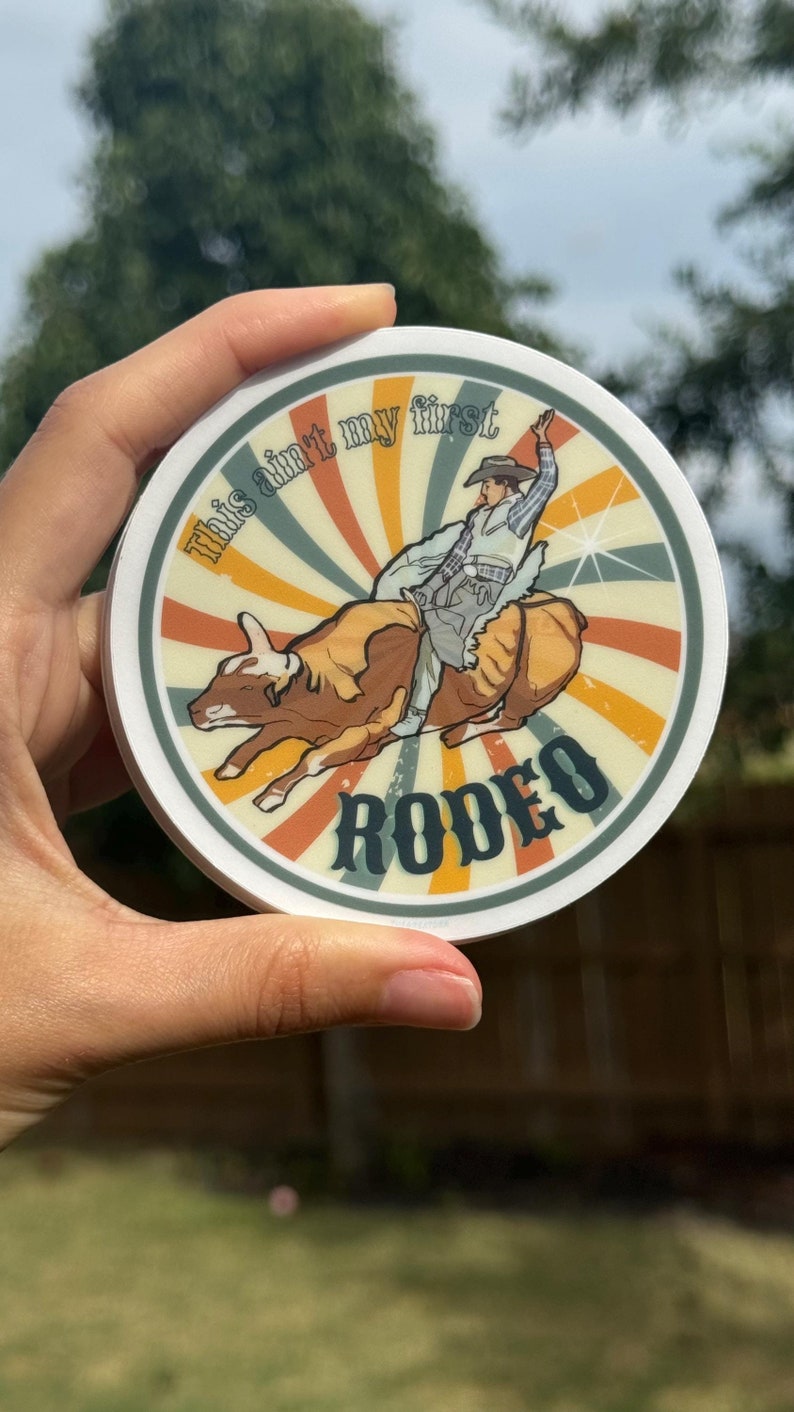 My Second Rodeo Sticker First Rodeo Sticker - Etsy