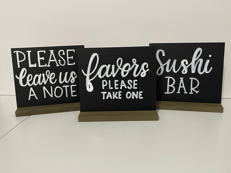 Custom Chalkboard Sign Personalized Sign Display Sign Etsy