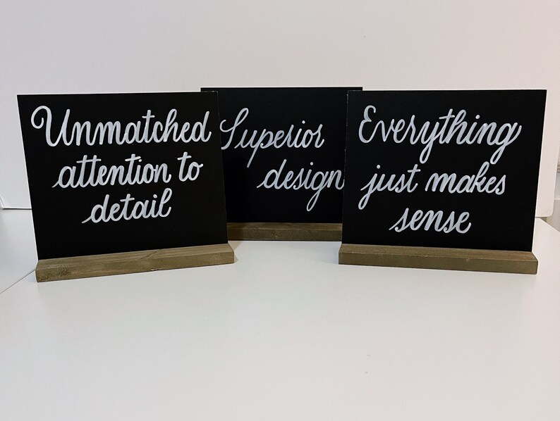 Custom Chalkboard Sign Personalized Sign Display Sign Etsy