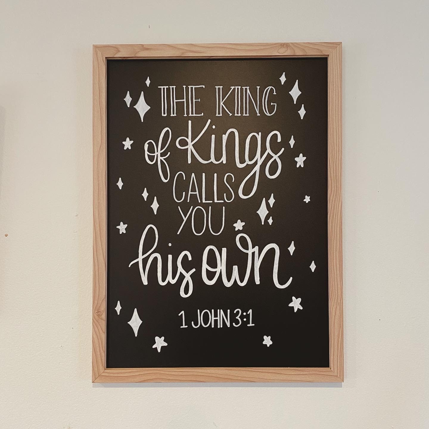 Custom Order Chalkboard Wall Sign Personalized Wall Decor Etsy