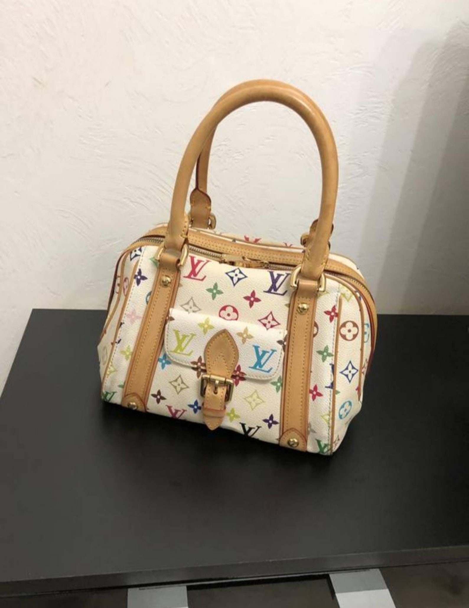 Authentic Louis Vuitton bag rainbow y2k /Takash Muraki | Etsy