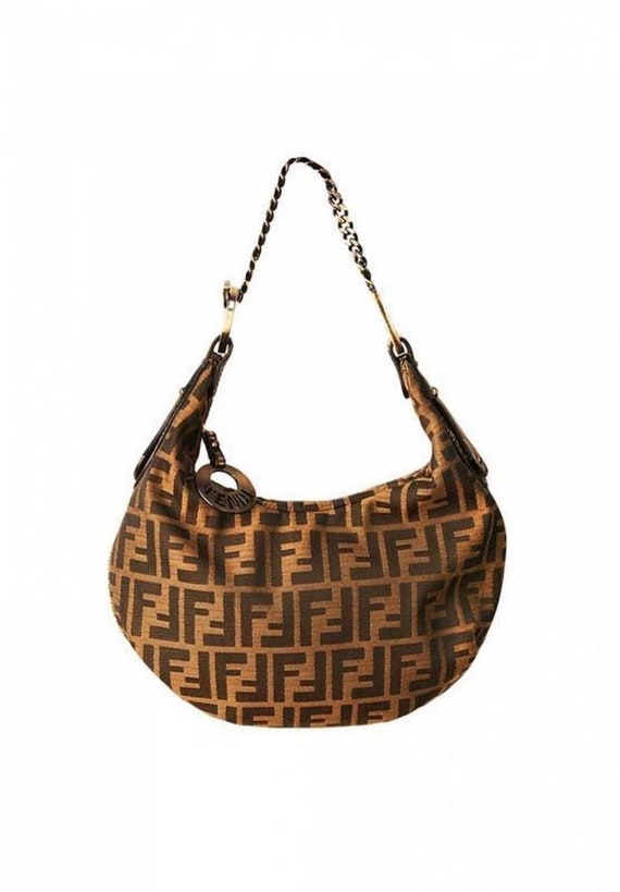 Authentic Fendi Zucca hobo bag/Fendi bag/vintage F