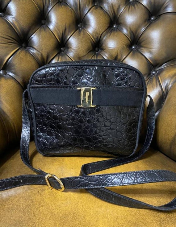 Salvatore Ferragamo crossbody leather bag