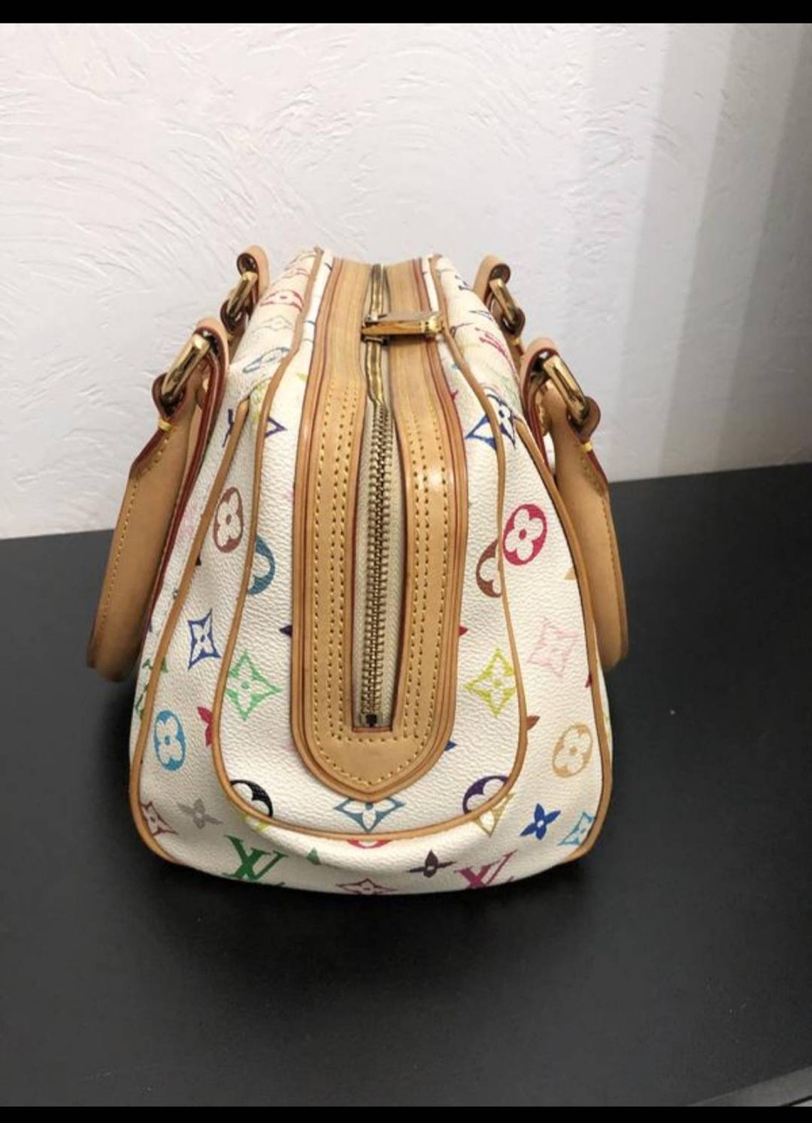 Authentic Louis Vuitton bag rainbow y2k /Takash Muraki Etsy