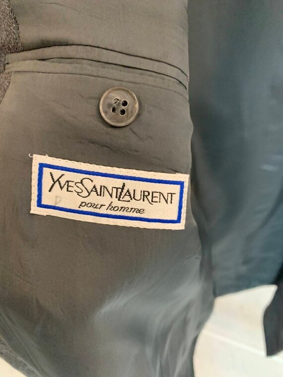 Ysl Yves Saint Laurent vintage jacket/wool jacket/