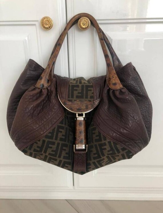 Vintage Fendi spy bag/authentic Fendi bag/leather