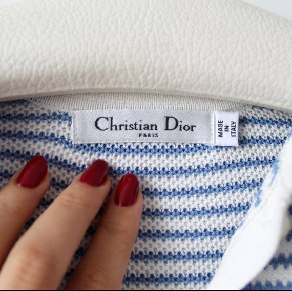 Christian Dior vintage striped dress/tennis dress