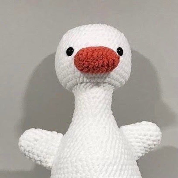 Crochet Giant Duck Pattern