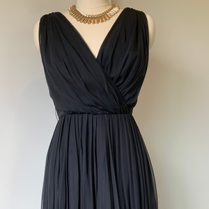 Vintage 60&#39;s I. Magnin Classic Sleeveless Cocktail LBD