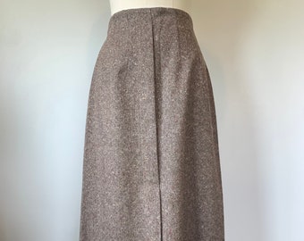 Vintage Tweed Straight Skirt by Collegian Sportswear