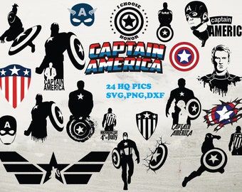 Download Captain America Svg Etsy