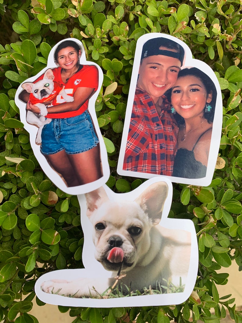 Custom Photo Stickers Pictures with your significant other Etsy