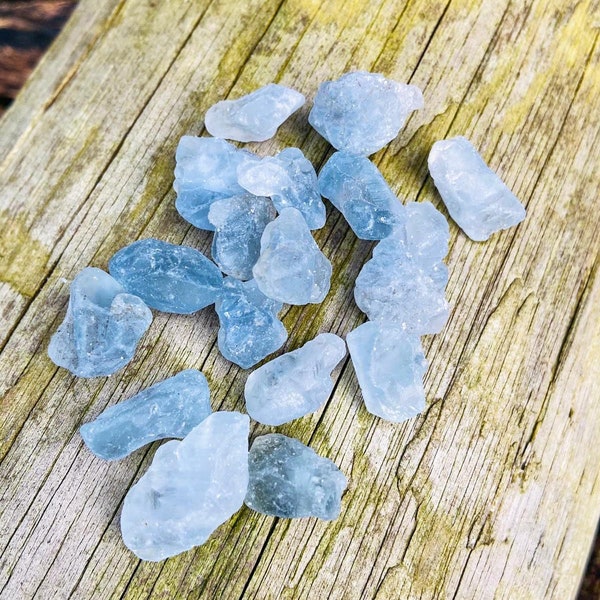 Rough Celestite Natural Crystal | Raw Blue Celestite Crystal | Guardian Angel Crystal | Celestite | Spirit Guide Celestite Crystal