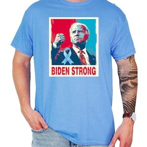 Biden starkes Shirt, Unterstützen Sie Joe Biden bei seinem Kampf gegen Brustkrebs Shirt, Beten Sie für Joe Biden T-Shirt, Joe Biden Unisex Classic Tee