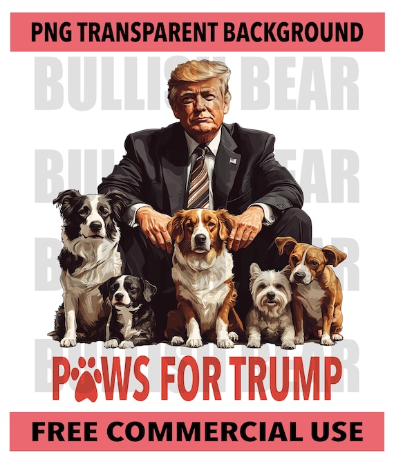 Paws for Trump PNG, Dog Lover Trump Digital Download, Pro-trump Dog Design  for Shirt, Dog Design DIY Arts and Crafts, Trump Clip Art Gifts - Etsy UK