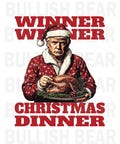 Donald Trump Winner Winner Chicken Dinner PNG, President Trump 47 PNG Clip Art, Trump Digital Download PNG Transparent Background, Trump Won