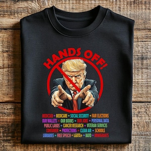 Hands Off PNG, Anti-Trump Protest Hands Off Digital Download, Don&#39;t Touch PNG, Political Activism, Don&#39;t Touch Medicare, LGBTQ, Schools,