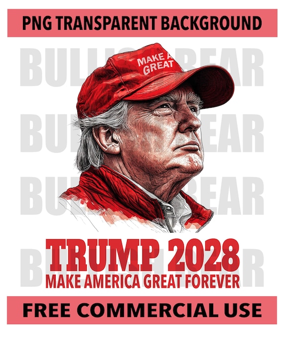 アメリカを永遠に偉大にしよう トランプ2028 PNG、トランプ大統領2028