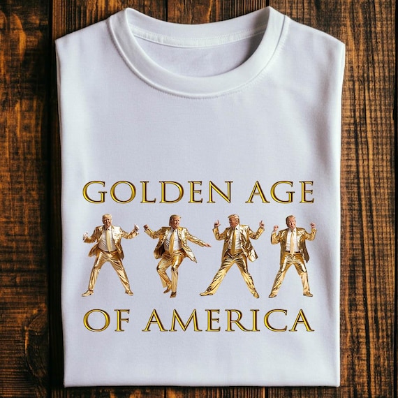 面白いトランプのダンスPNG、アメリカの黄金時代デジタルダウンロード