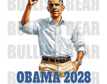 バラク・オバマ2028年大統領選の庭看板、オバマ大統領2028年大統領選