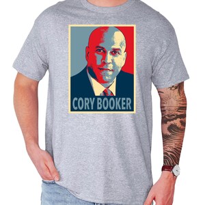 Senator Cory Booker Shirt, Pro Democracy T-Shirt, Political Activist Shirt, Progressive Political Apparel Unisex Classic Tee
