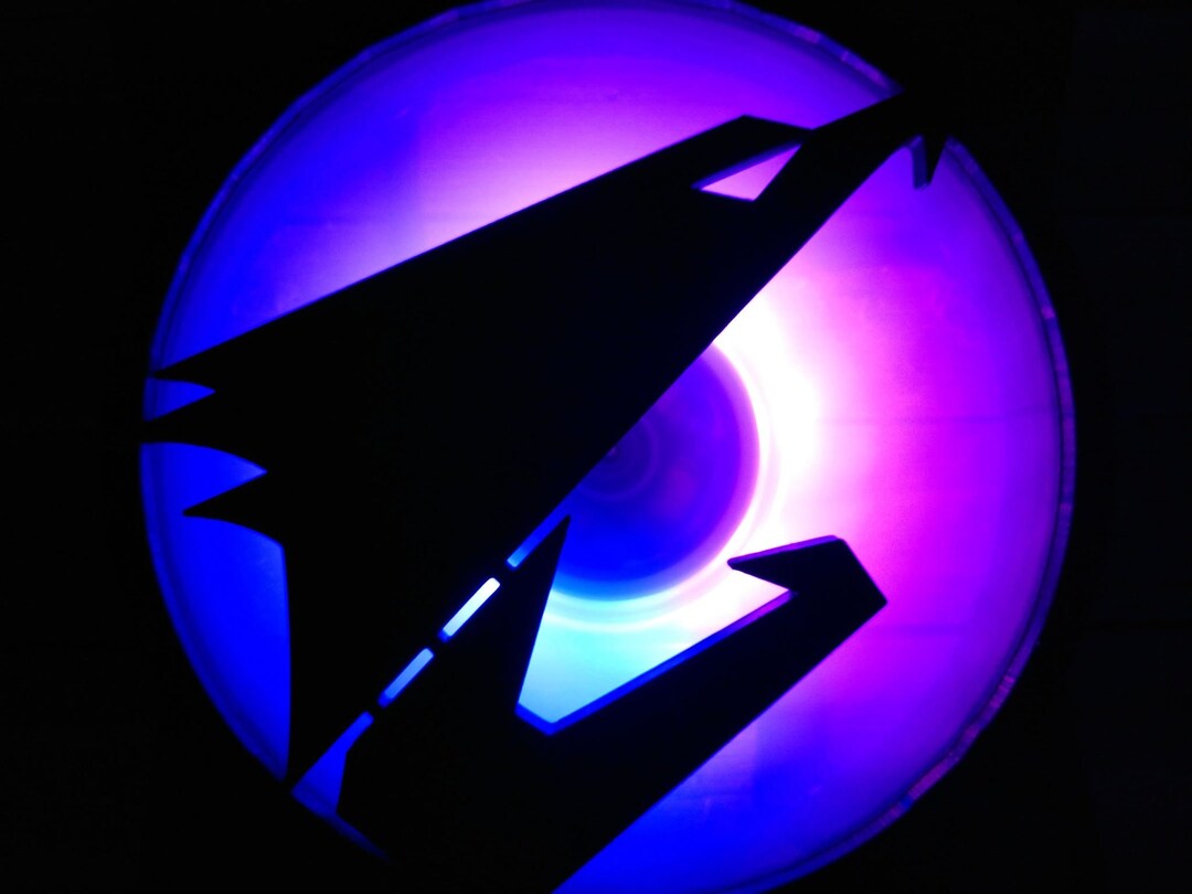 Gigabyte Aorus Logo Gaming Computer Fan Shroud / Grill / Cover - Custom ...