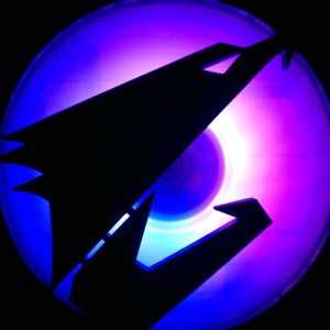 Gigabyte Aorus Logo Gaming Computer Fan Shroud / Grill / Cover - Custom 3D Printed - 120mm, 140mm