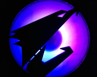 Gigabyte Aorus Logo Gaming Computer Fan Shroud / Grill / Cover - Custom 3D Printed - 120mm, 140mm