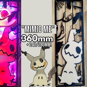 Mimic Me Collection Gaming Computer Fan Shroud / Grill / Cover - Kawaii - Custom 3D Printed - 120mm, 140mm