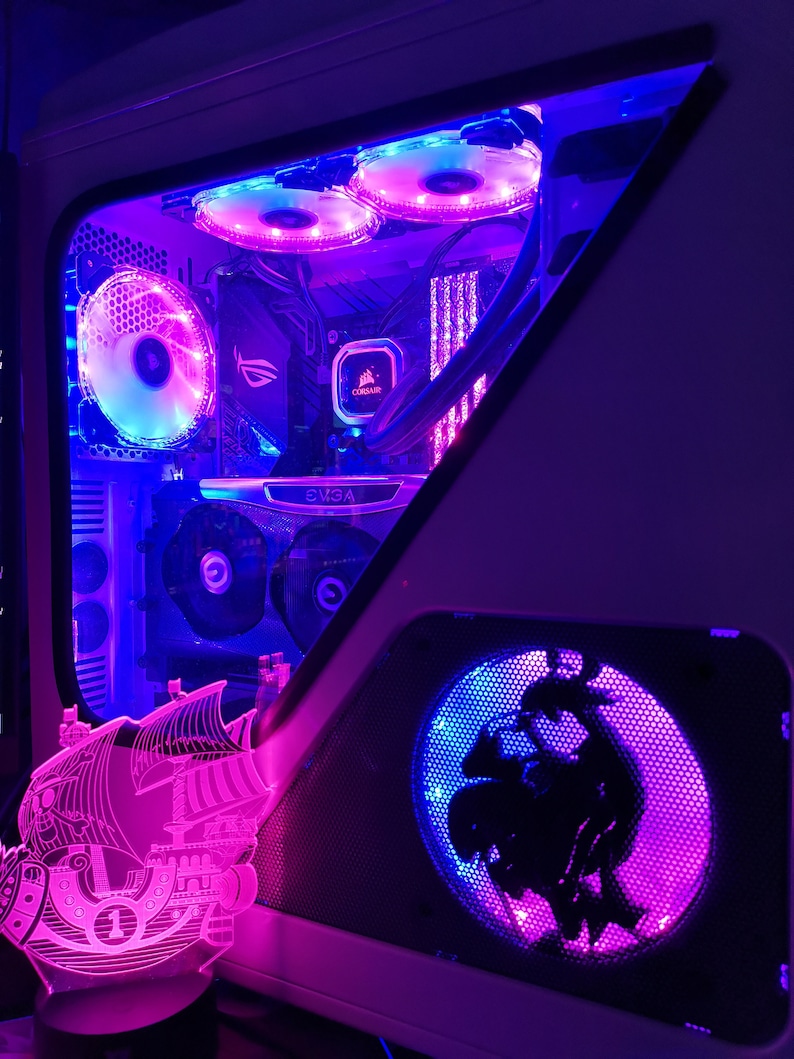 Aqua Gaming Computer Fan Shroud / Grill / Cover Custom 3D Etsy