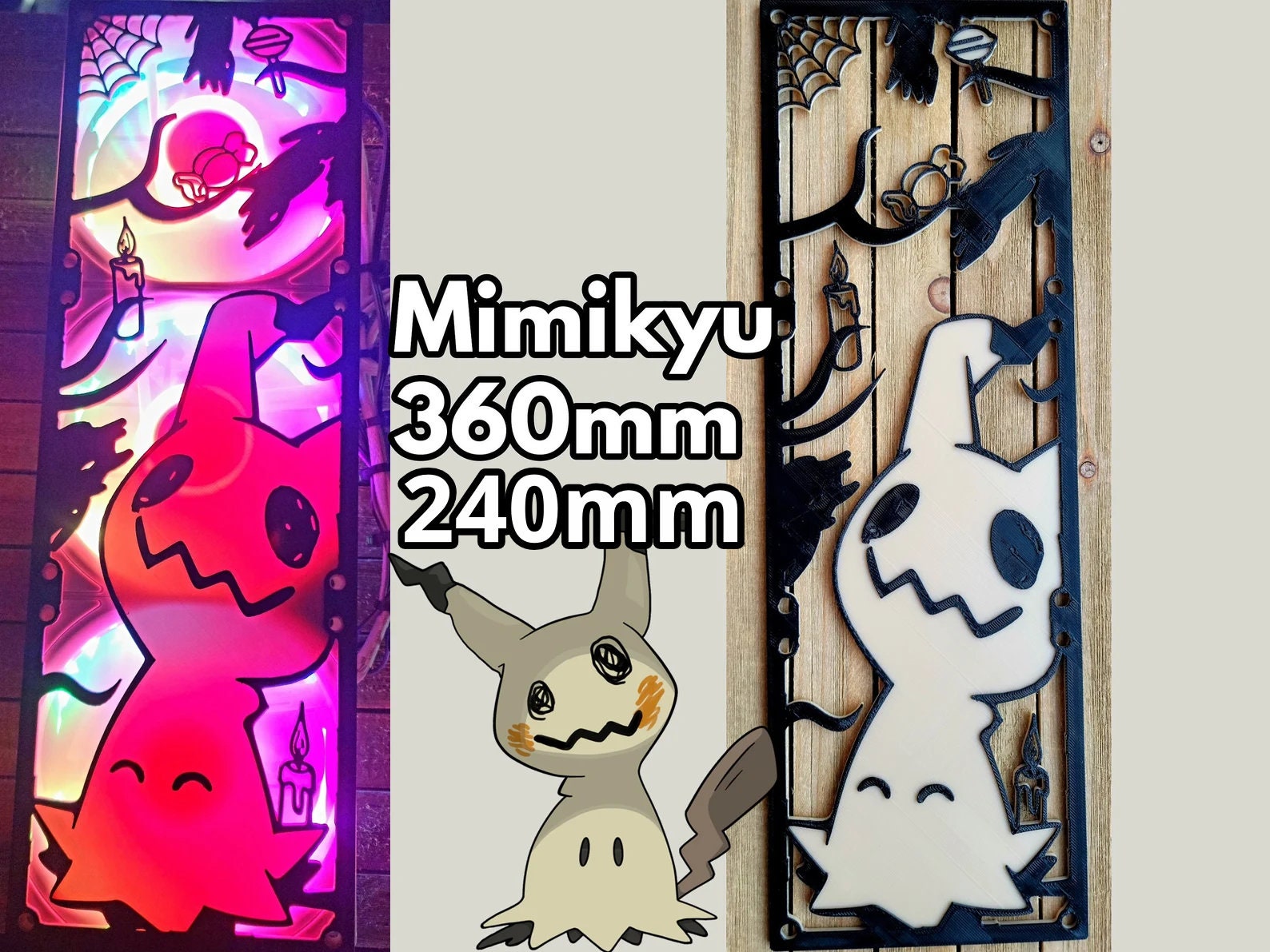 Mimikyu - Pokemon by MyPokePrints  Grove Guardian - 3D printed miniatures