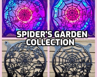 Spider's Garden Collection Gaming Computer Fan Shroud / Grill / Cover - Custom 3D Printed - 120mm, 140mm