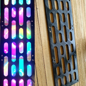 Panneau lumineux de la station spatiale pour ordinateur de jeu, artisan, carénage de ventilateur/grille/couverture - Star Wars - impression 3D personnalisée - 240 mm, 360 mm