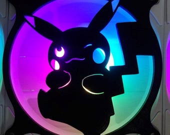 Volt Cheeks Gaming Computer Fan Shroud / Grill / Cover - Sakurai Armory - Custom 3D Printed - 120mm, 140mm
