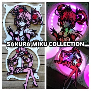 IN STOCK 2 Miku Stickers Pack / Normal Miku / Sakura Miku 