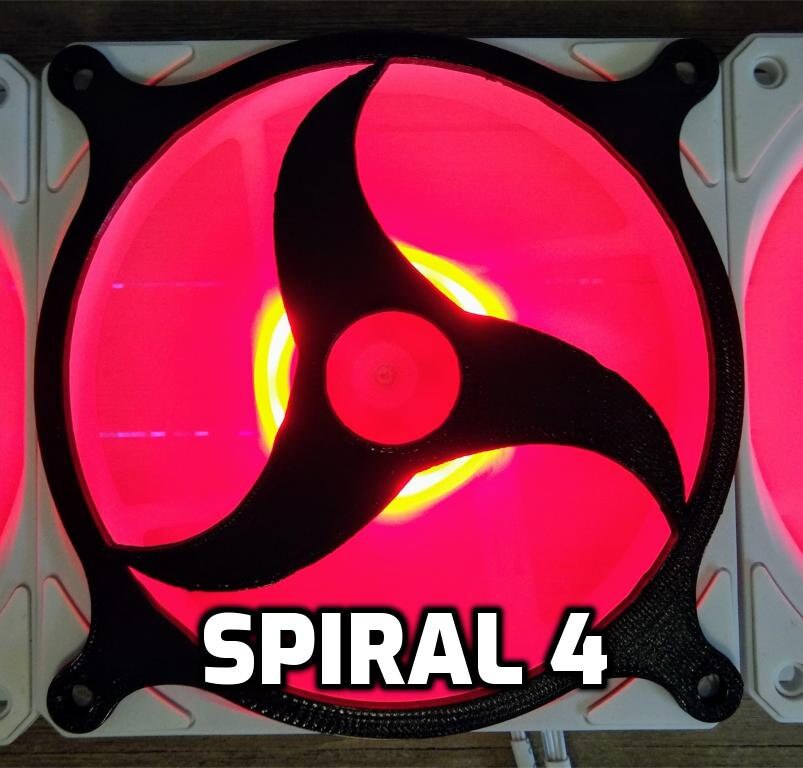 Wacky Spiral Collection Gaming Computer Fan Shroud / Grill / - Etsy Italia