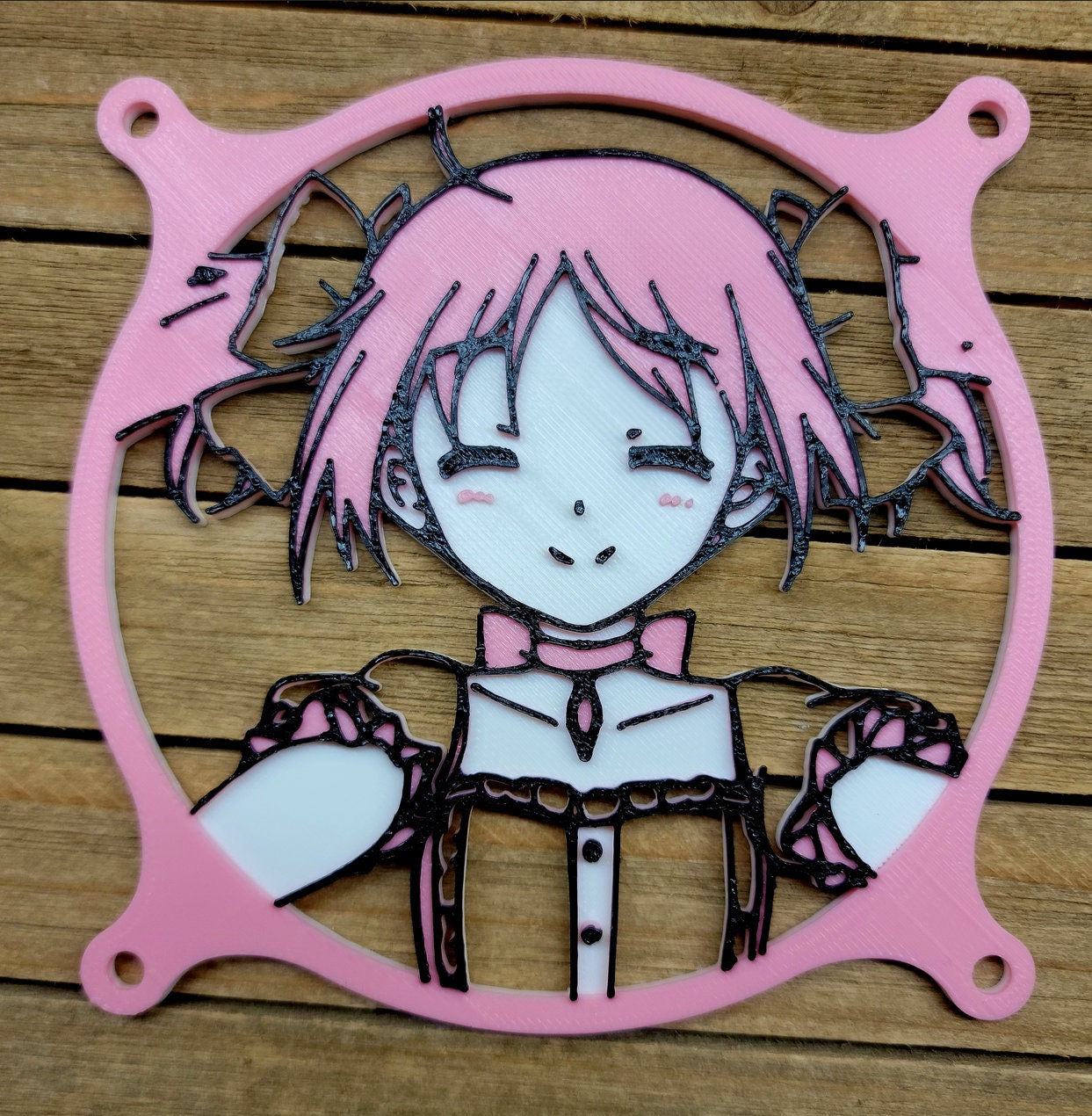 Madoka　ハンドメイド CyberZ Kaname Madoka 1/7 Scale Figure | Puella Magi Madoka