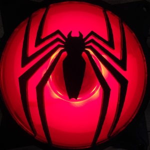 Spider Emblem Gaming Computer Fan Shroud / Grill / Cover - Custom 3D Printed - 120mm, 140mm