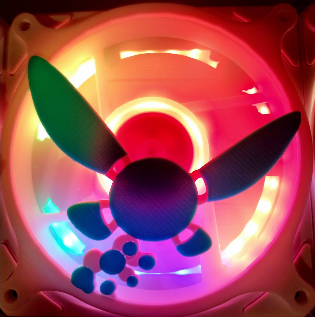 Navi Multicolor Artisan Gaming Computer Fan Shroud / Grill / Cover